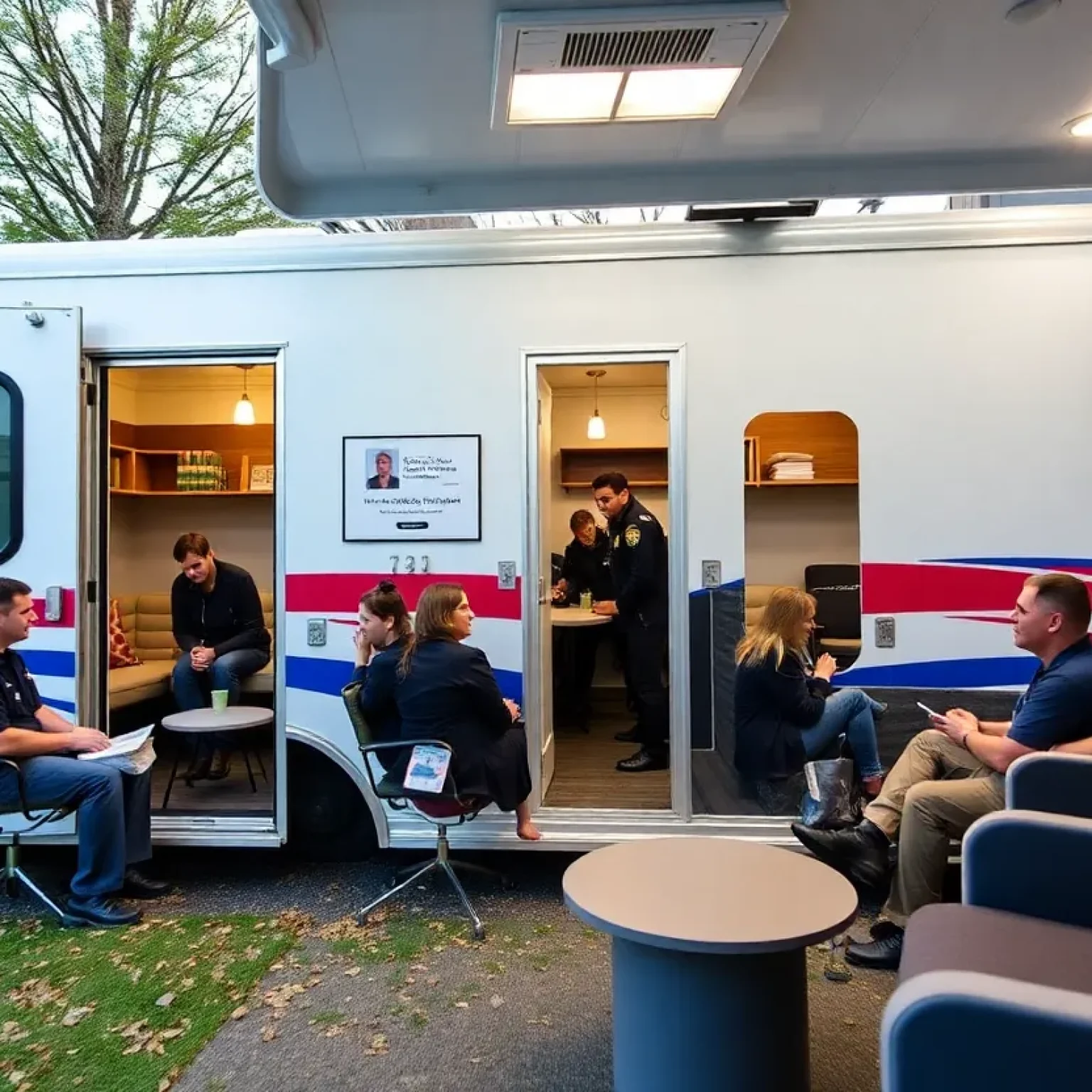 Mobile behavioral health facility for first responders at UCF
