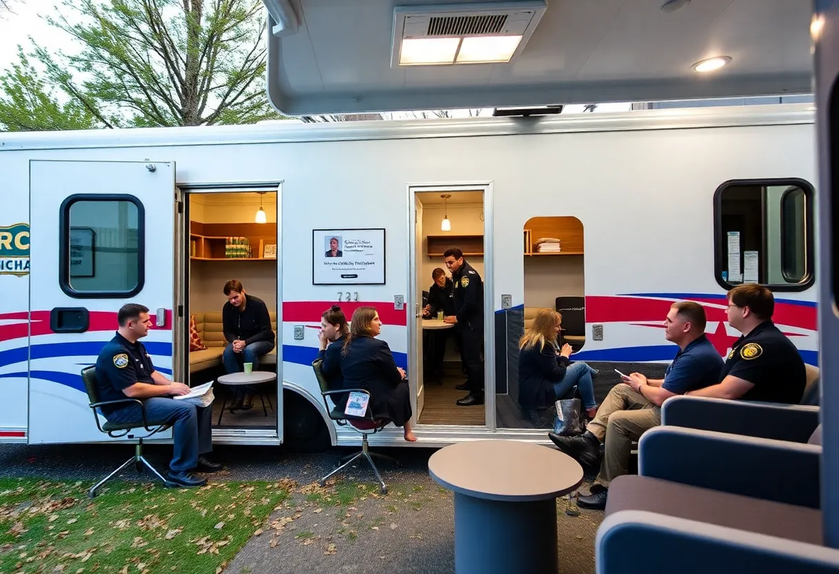 Mobile behavioral health facility for first responders at UCF