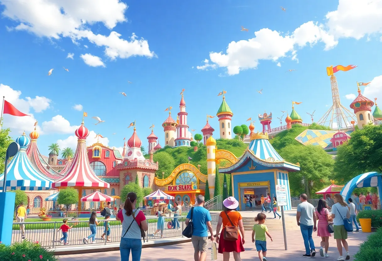 Universal Epic Universe theme park attraction