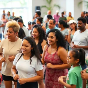Diverse community members participating in various events in Central Florida