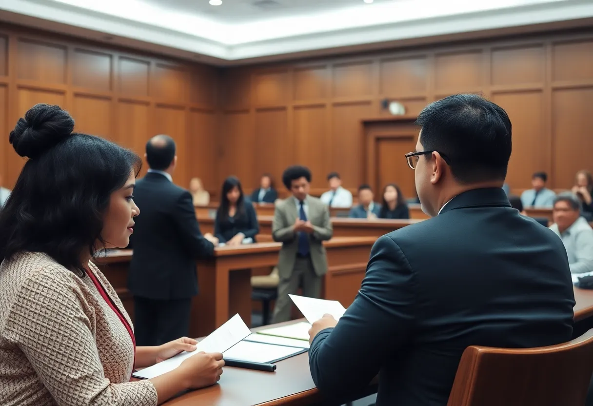 Courtroom Proceedings on Immigration Enforcement