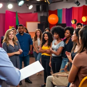 Actors auditioning for casting calls in Florida