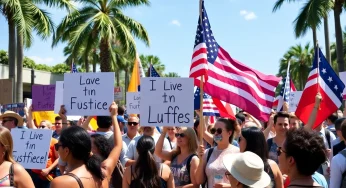 Massive Protests in Florida Against Trump Administration