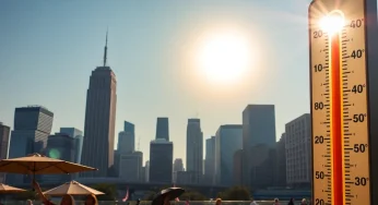 Dangerous Heat Wave Impacting Central U.S. and East Coast