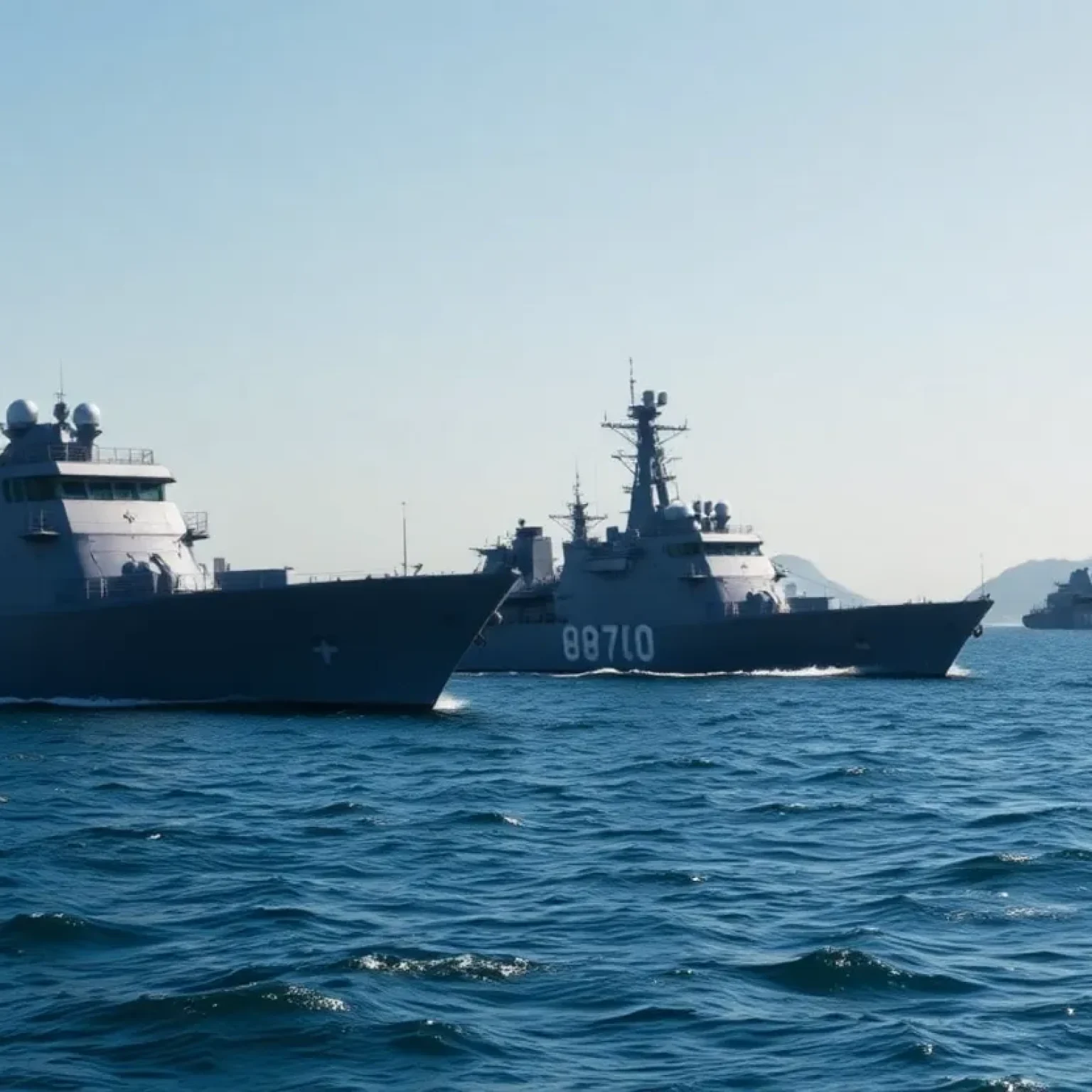 Military Patrols Near Huangyan Dao
