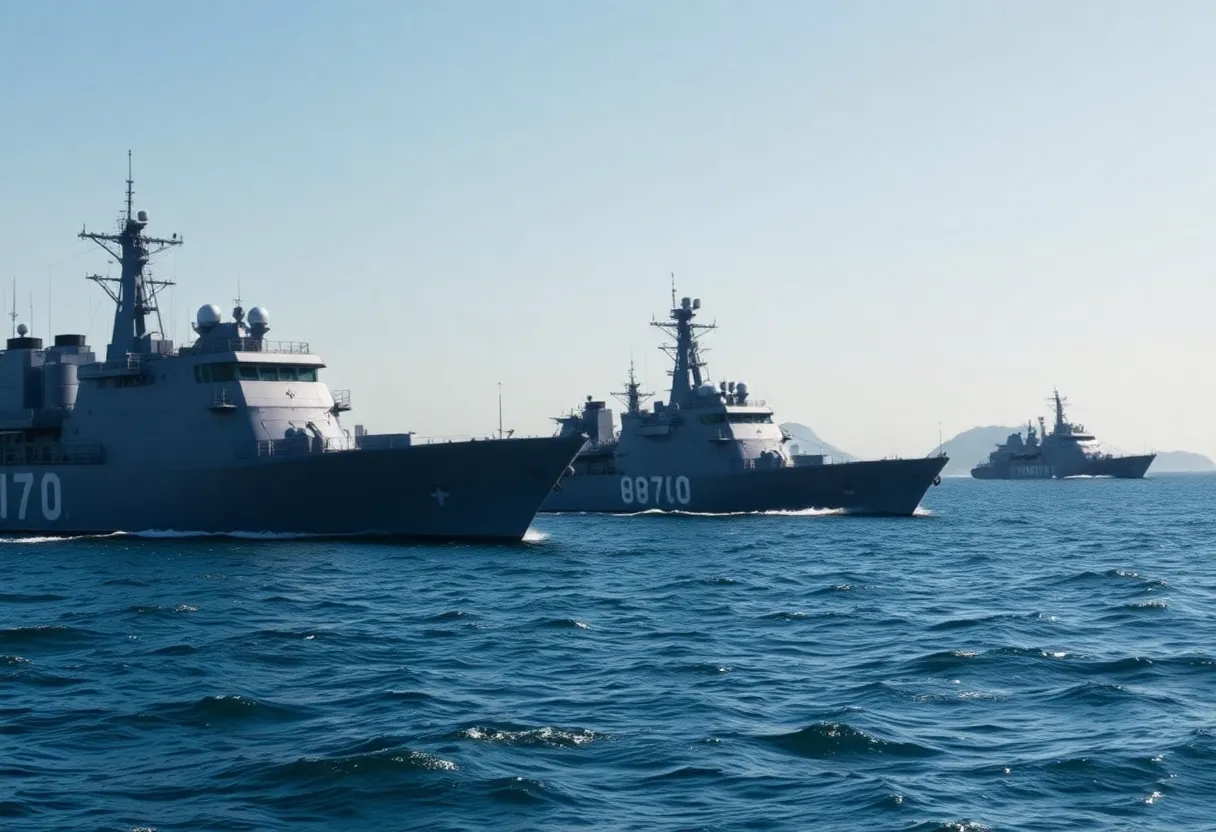 Military Patrols Near Huangyan Dao