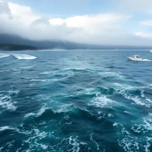 Stormy Lake Tahoe