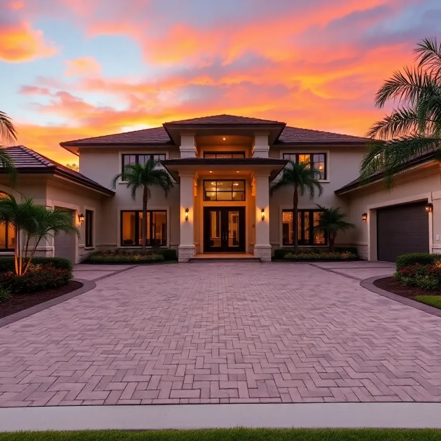 A stunning luxury home in Orlando with modern design.