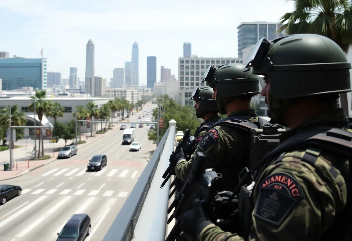 National Guard Troops in Los Angeles