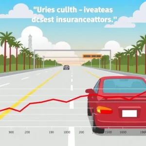 Illustration of Orlando auto insurance rates