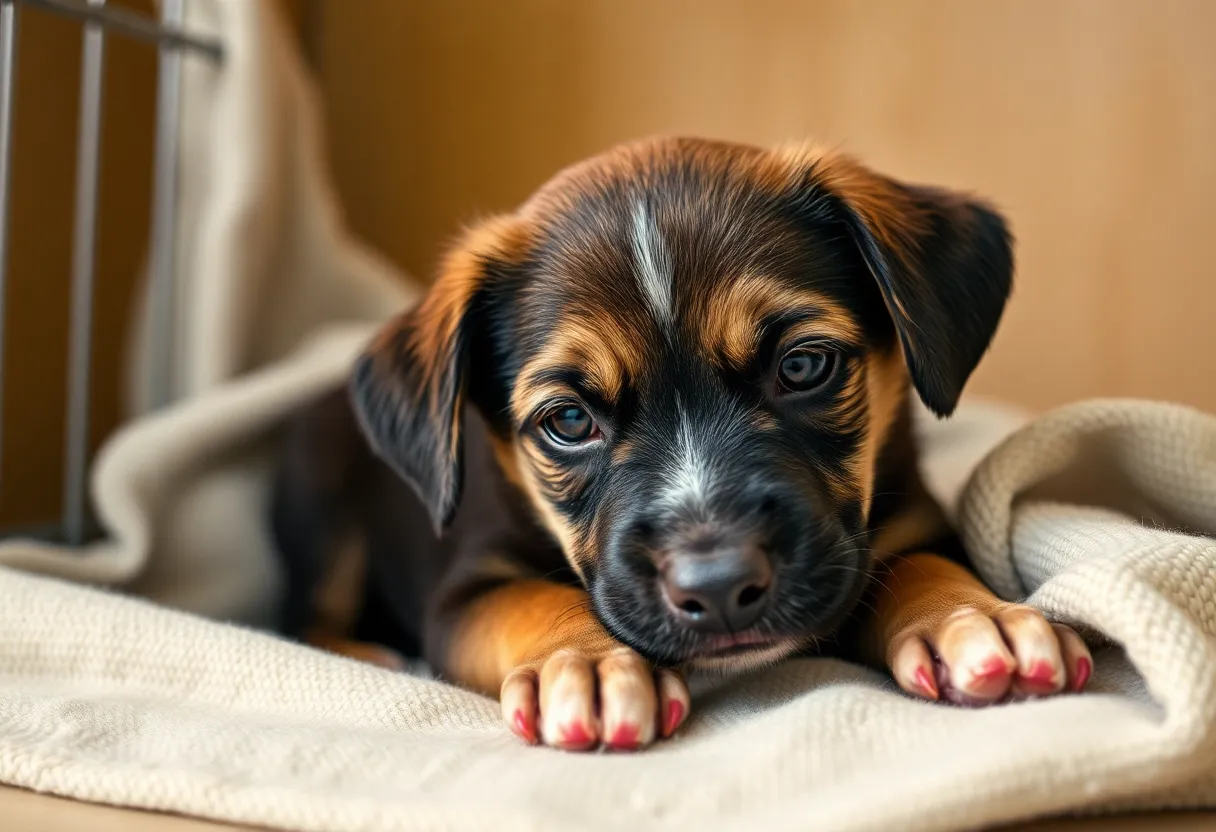 Puppy Recovery from Abuse
