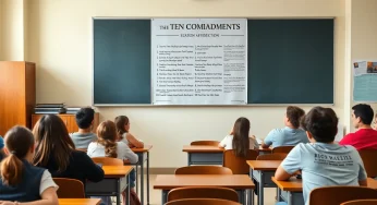Governor Abbott Mandates Ten Commandments in Texas Classrooms