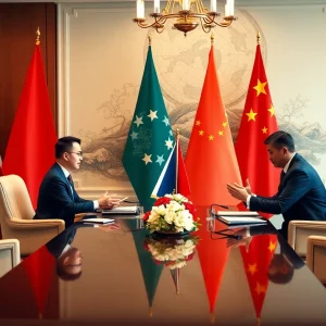 US China Trade Talks Meeting