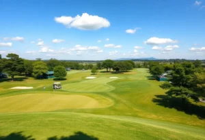 View of the Bay Hill golf course during the Arnold Palmer Invitational