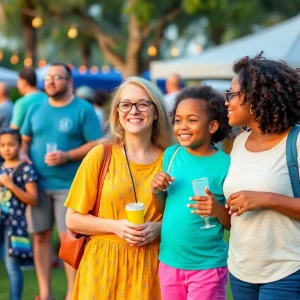 Families enjoying community events in Central Florida