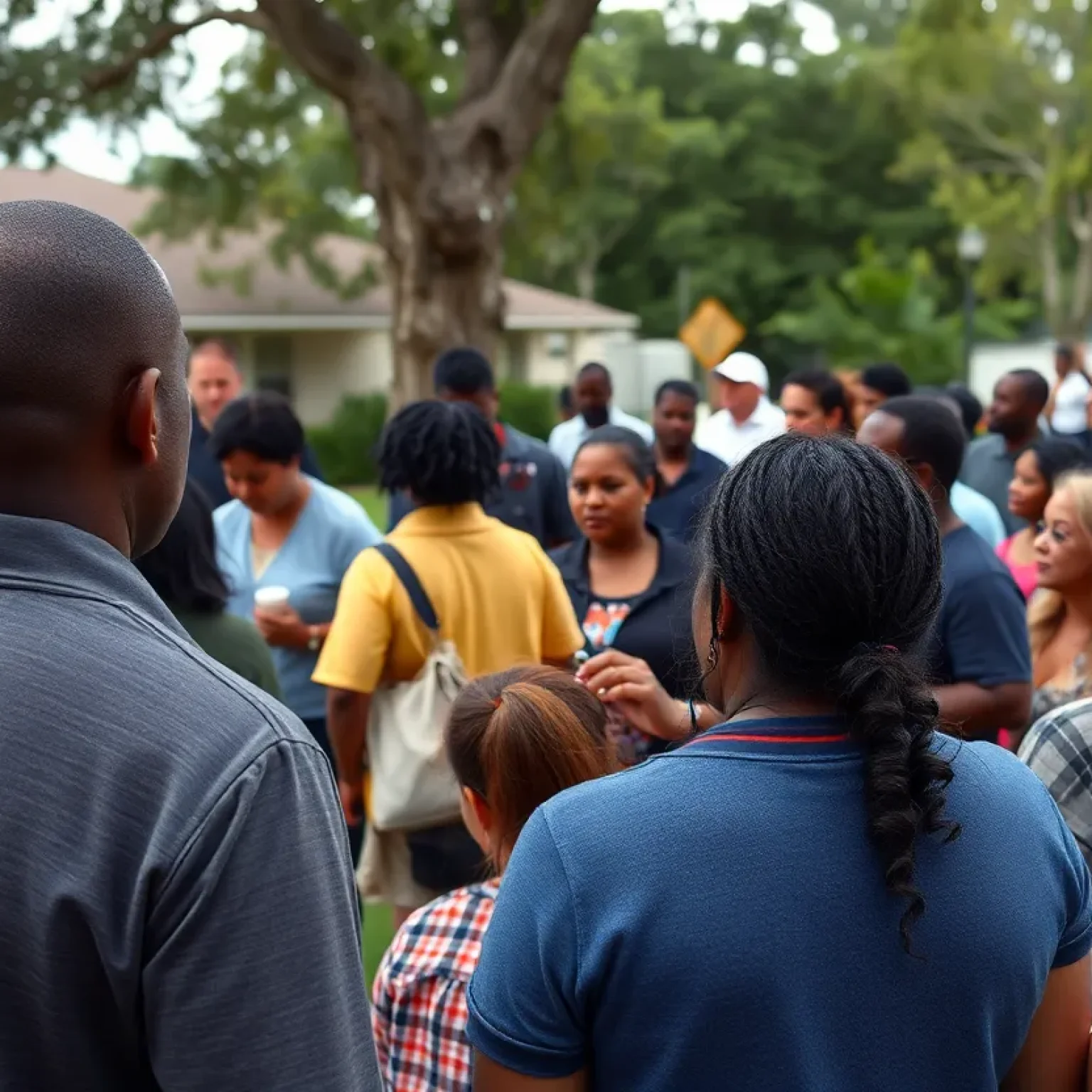 Community members searching for a missing woman in Orlando