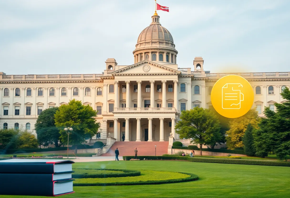 Representation of higher education funding and technology in Florida.