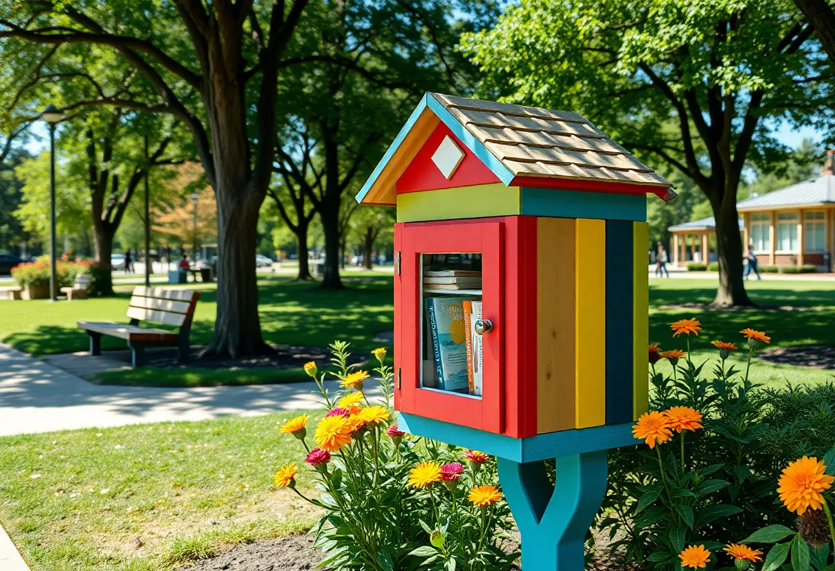 Little Free Library located in Orlando's West Lakes Community