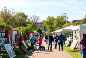 Lake Lily Park showcasing art and community engagement