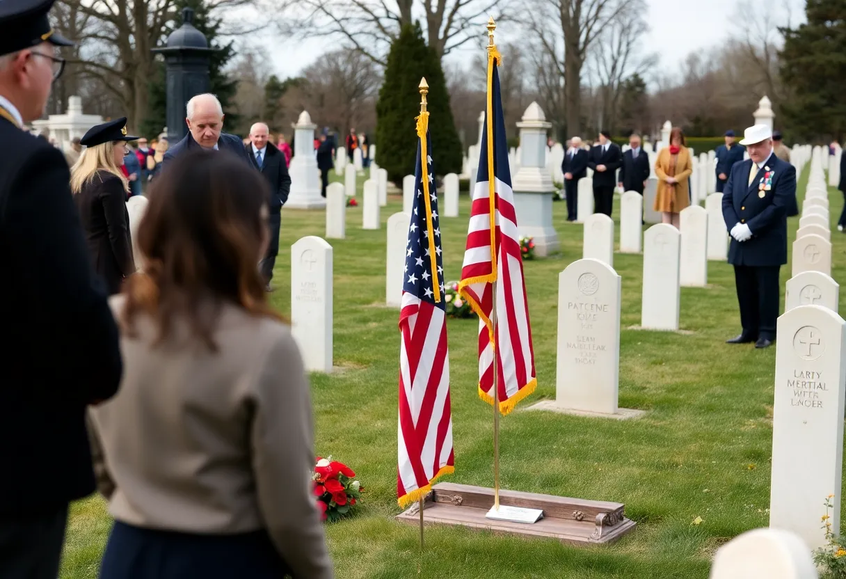Ceremony honoring veterans at Groveland cemetery