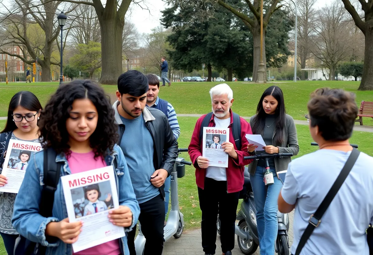 Community Vigil for Missing Baby Angelina