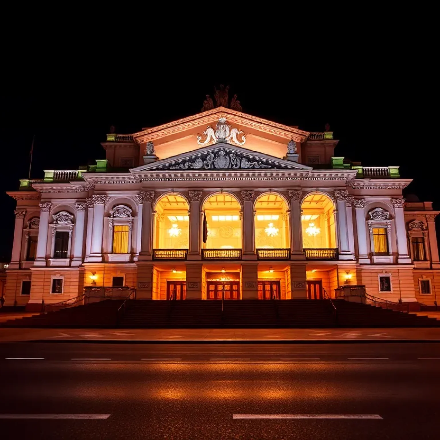 Opera House at Night