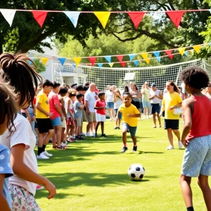 Community members enjoying summer events organized by Orlando Pride.