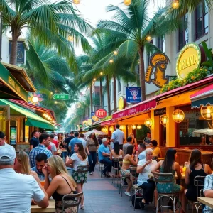 Dining scene in Orlando during Sip and Savor Weeks
