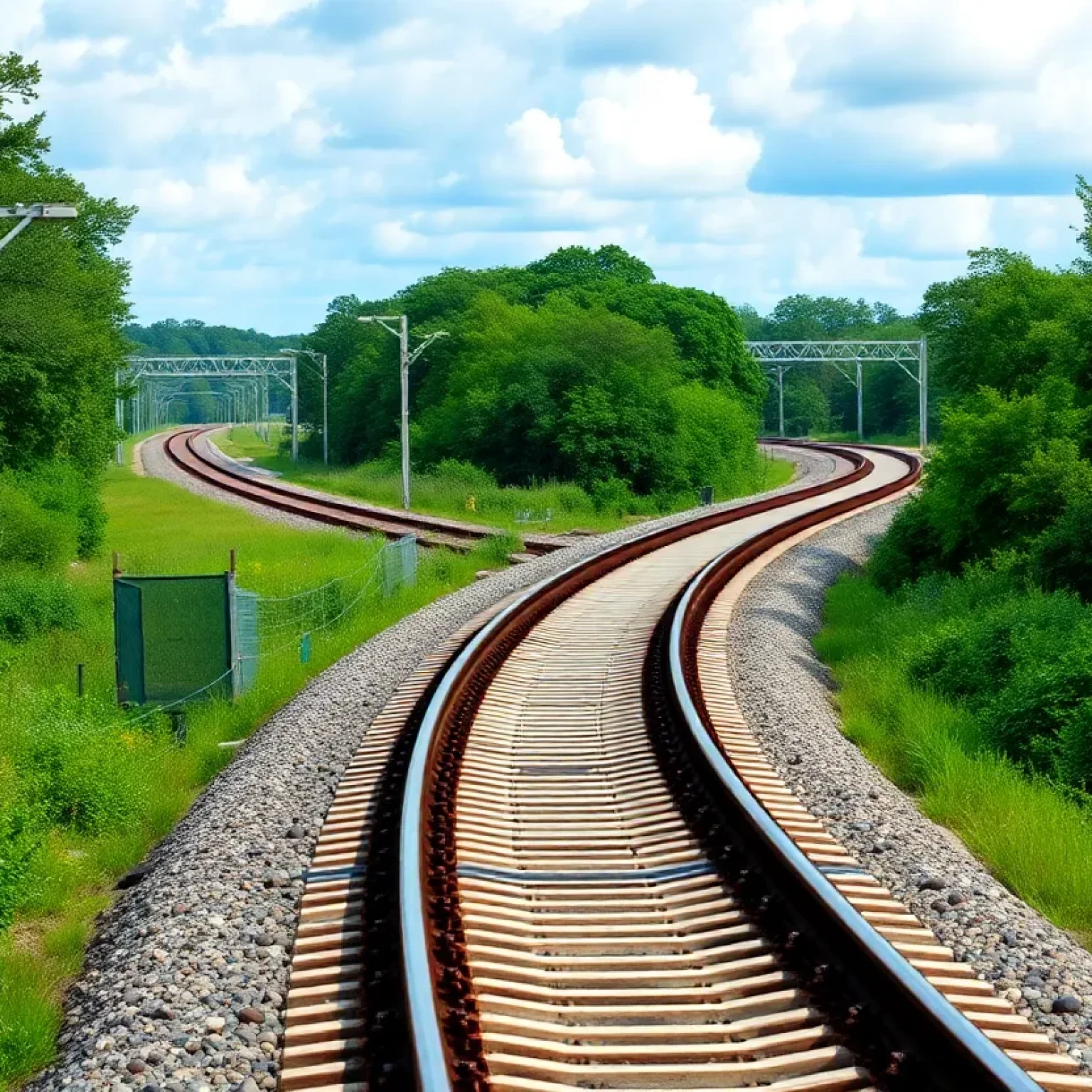 Imaginary depiction of SunRail in Central Florida with expanded weekend service.