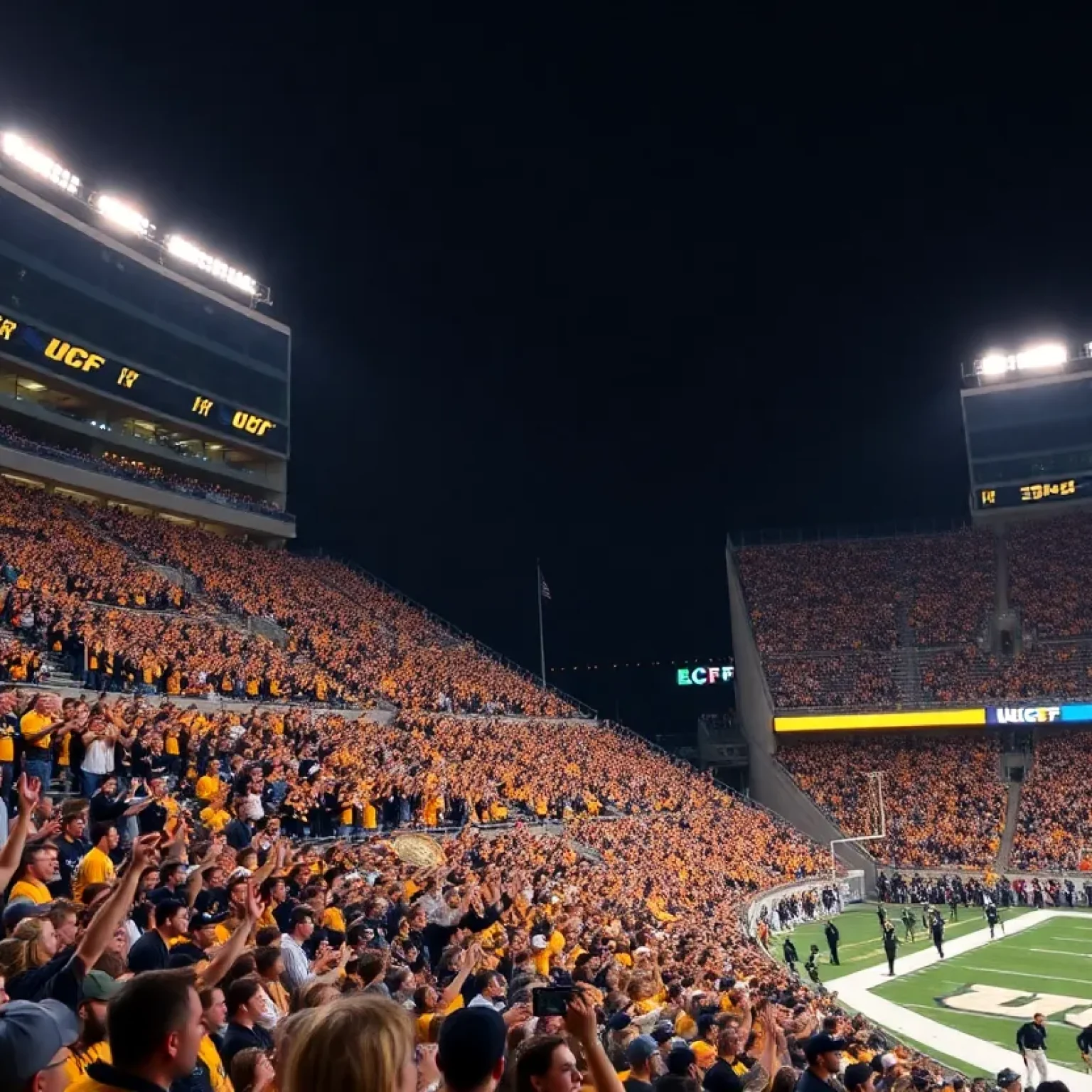 UCF Knights football stadium filled with fans