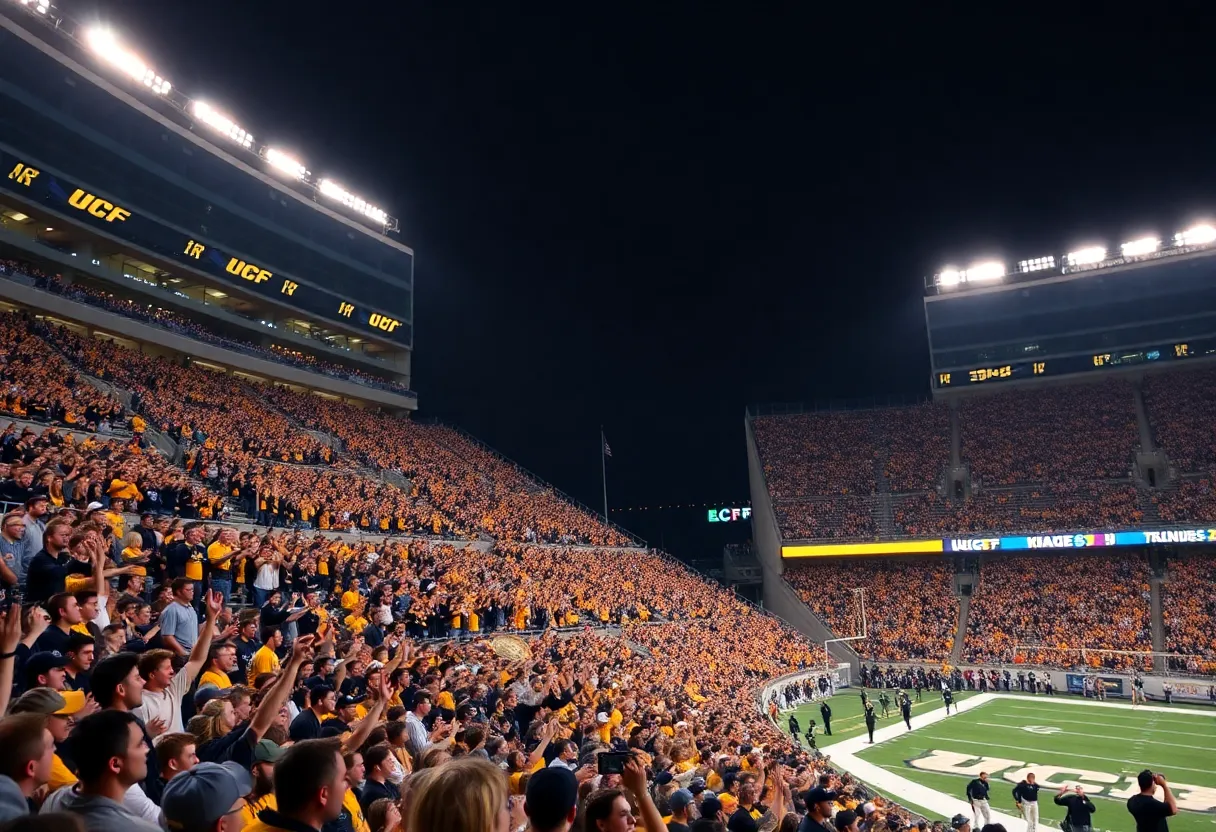 UCF Knights football stadium filled with fans