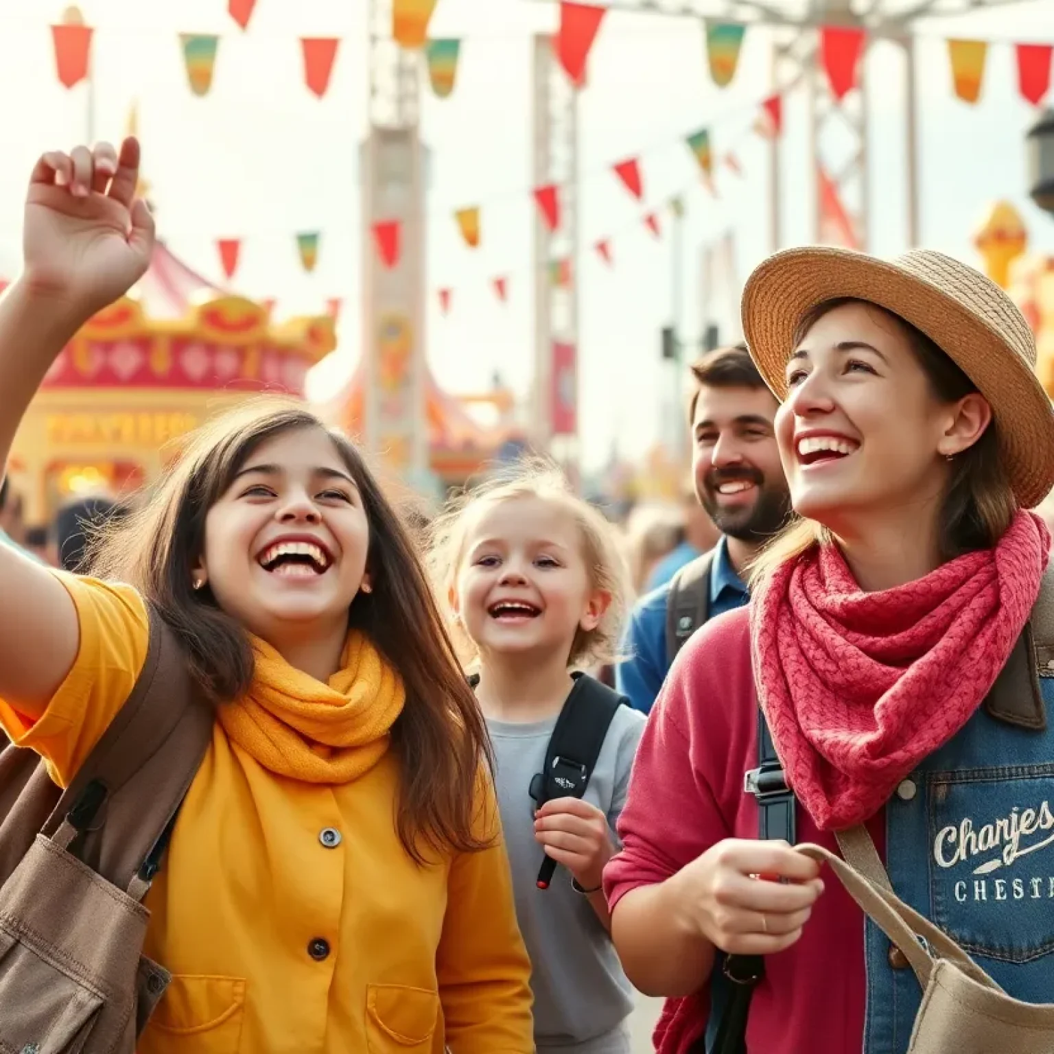Families and individuals at Universal Orlando Resort casting call