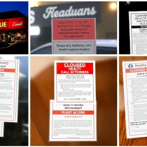 Health inspection notices at Central Florida restaurants