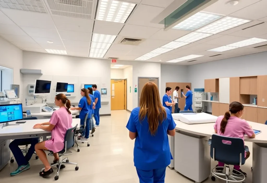 Advanced nursing training facility at UCF