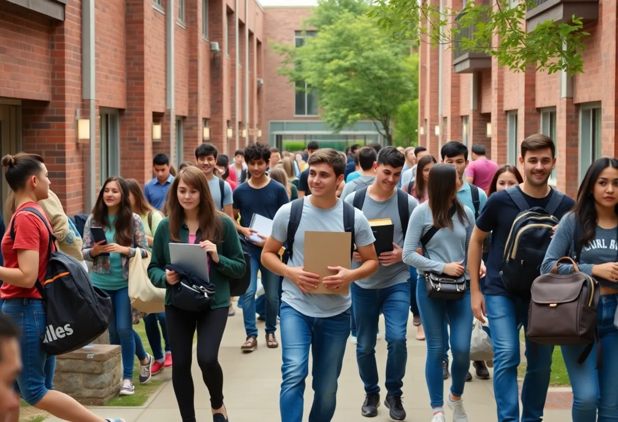 Freshman Move-In Day at Florida Tech