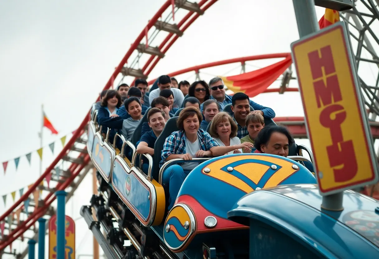 Hollywood Rip Ride Rocket roller coaster at Universal Studios Orlando