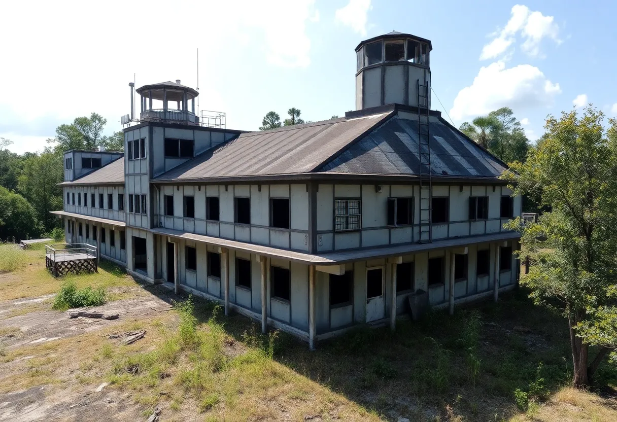 Abandoned Naval Research Lab in Orlando, Florida