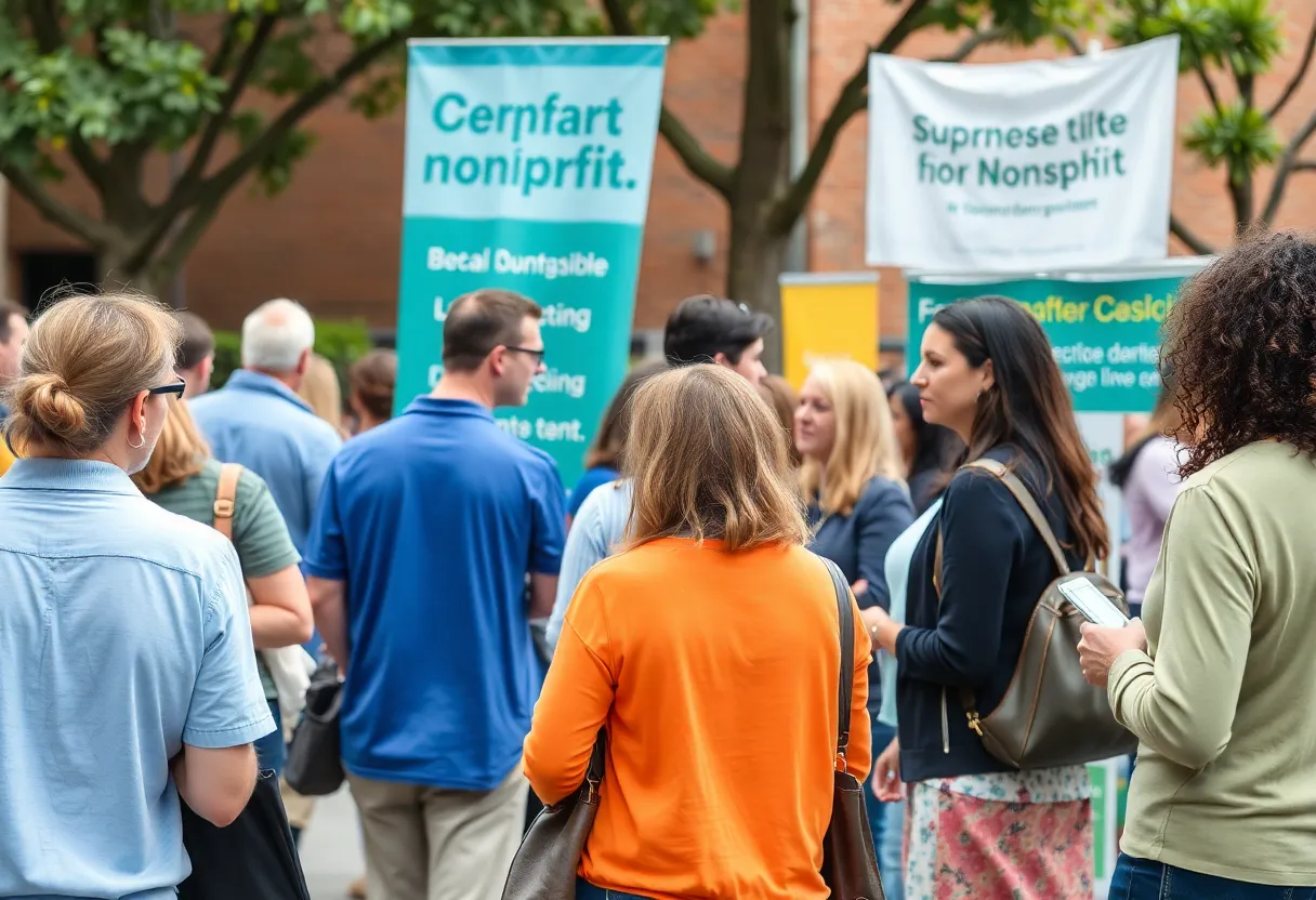 Community support event for Orlando nonprofits