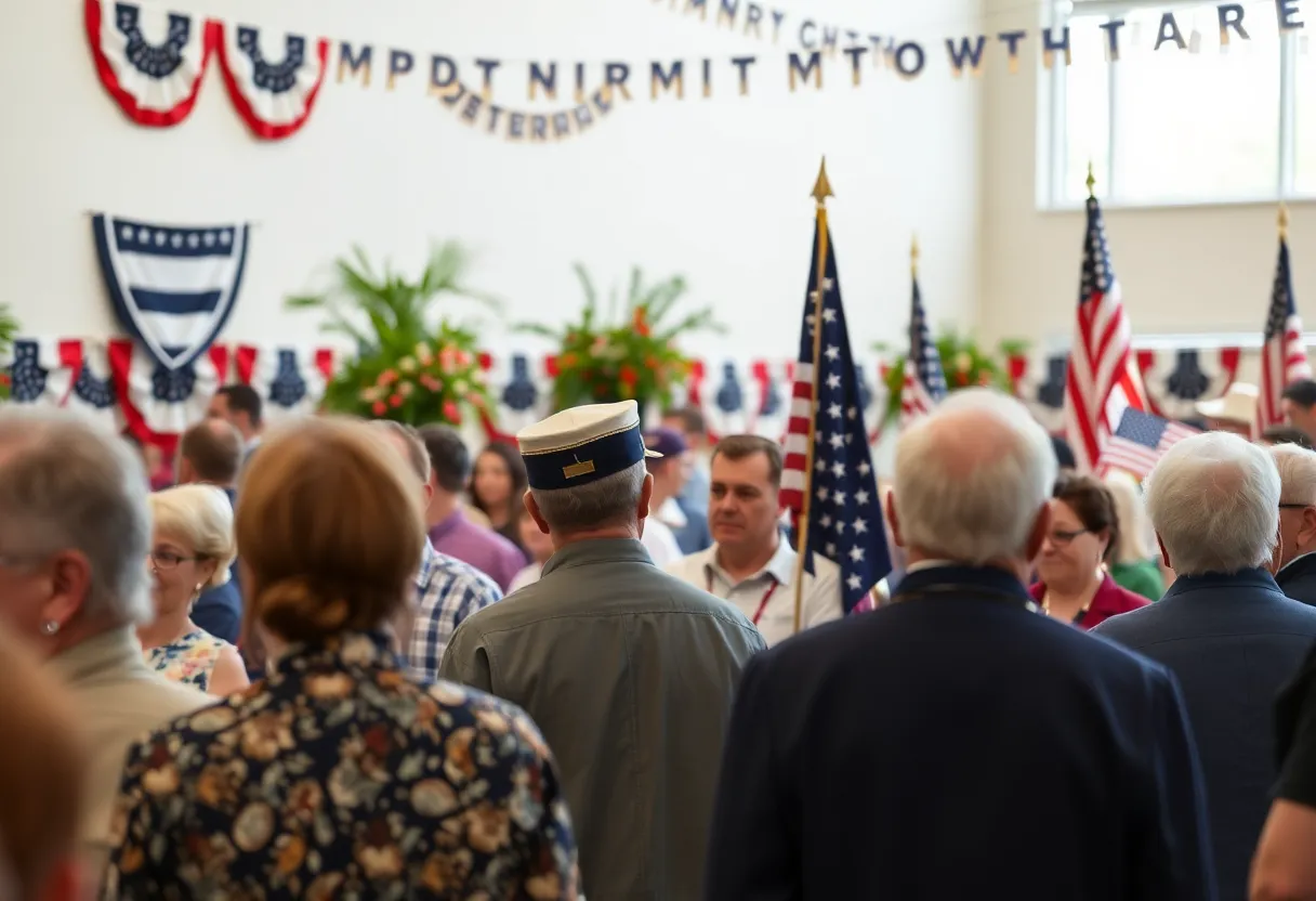 Veterans pinning ceremony in Orlando community event
