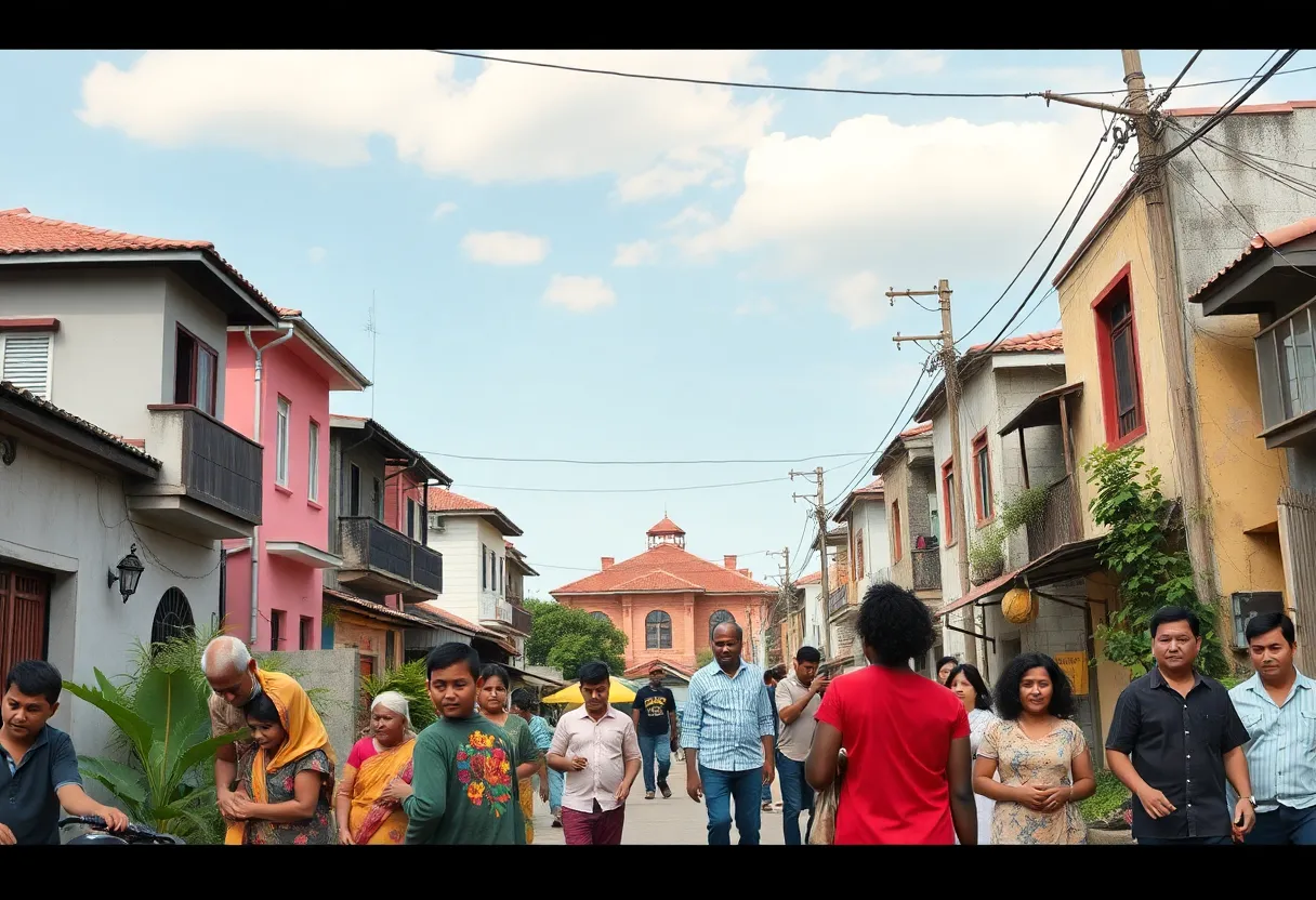 A vibrant community in Pine Hills, Orlando, showcasing diversity and togetherness.
