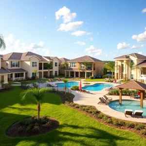 New homes and amenities at Scenic Terrace in Haines City, Florida