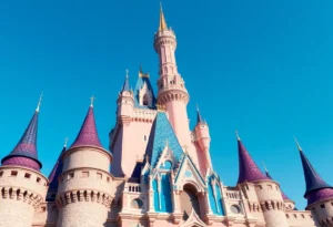 Cinderella Castle with original color palette