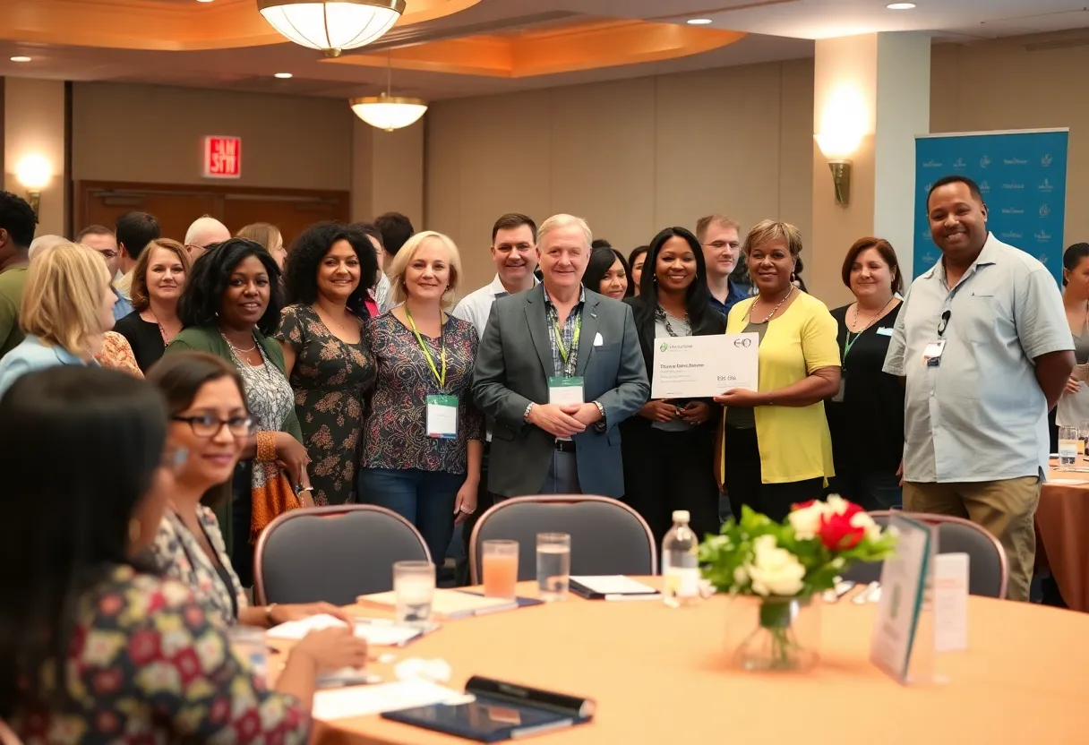 Community gathering supporting non-profits in Central Florida