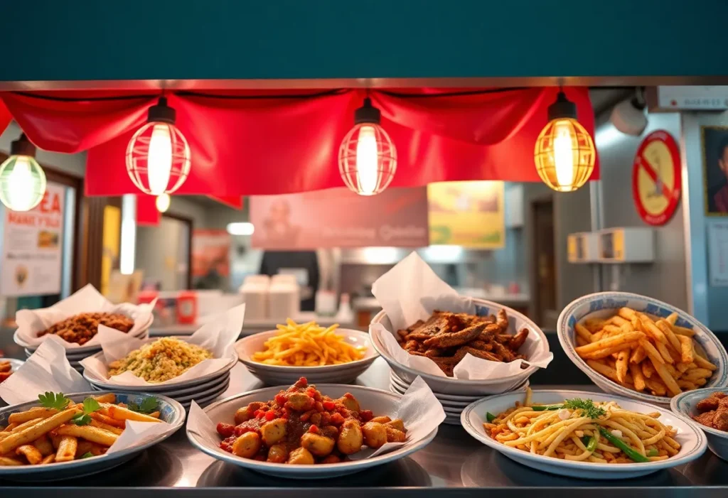 Diverse cuisine from Las Vegas and Orlando's local eateries