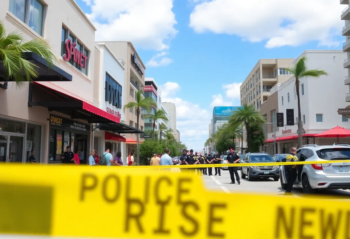 Fort Lauderdale Shooting Scene