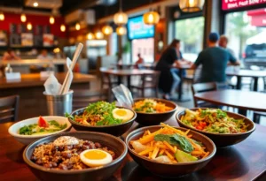 Fresh and healthy food options from various restaurants in Orlando