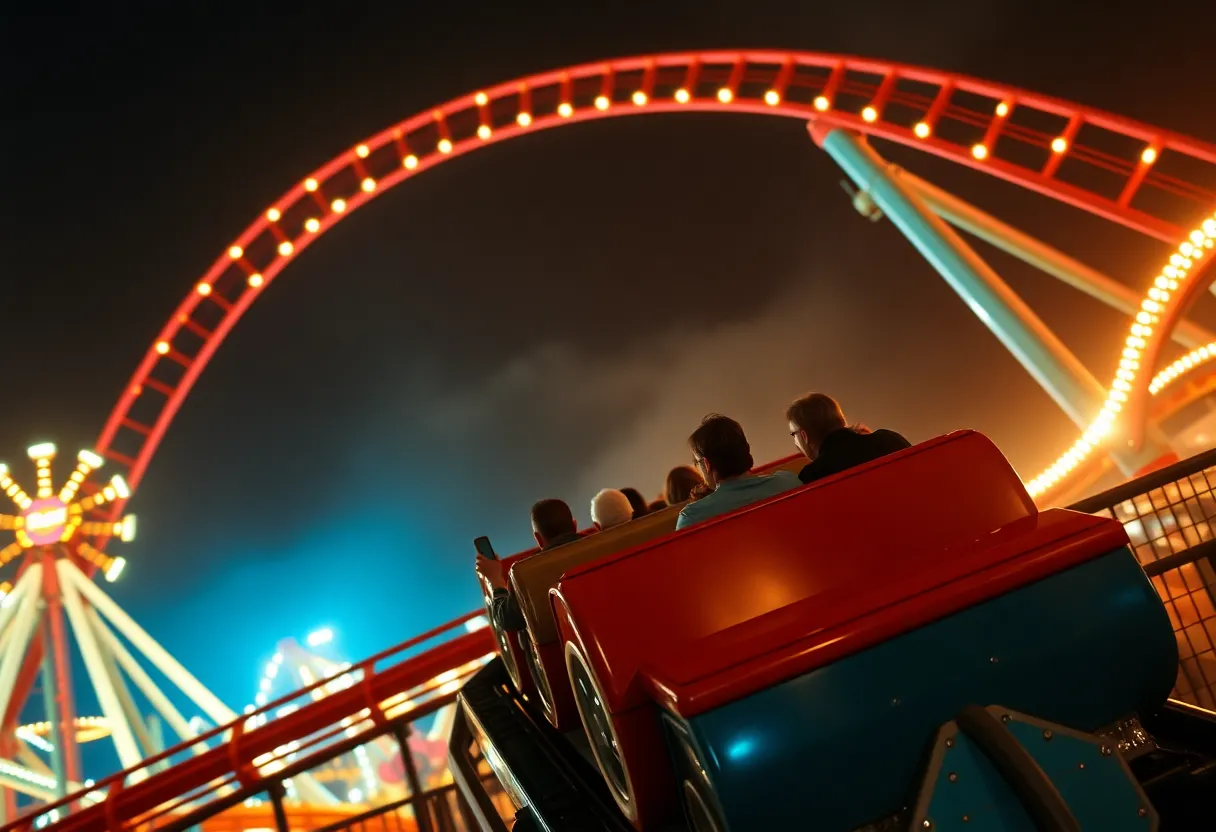 Stardust Racers roller coaster at Universal Orlando