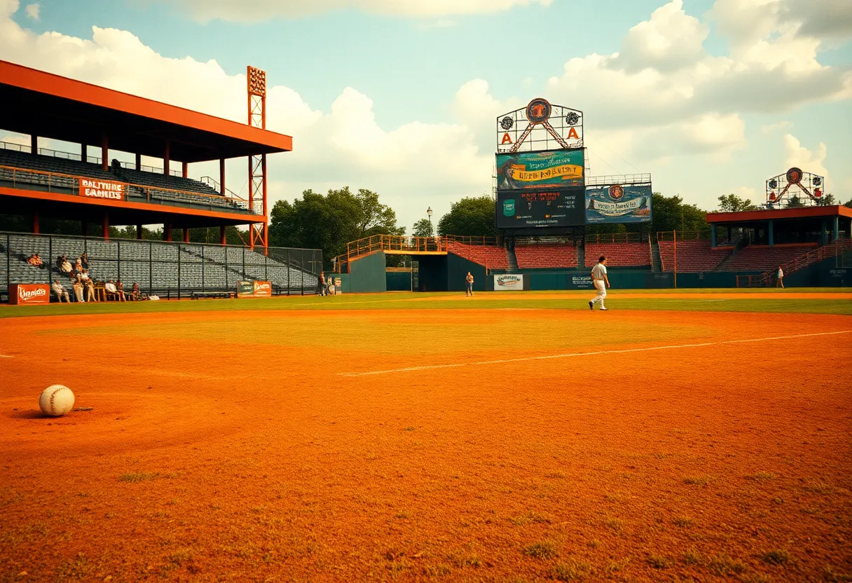 A baseball field representing the legacy of Bill Denehy