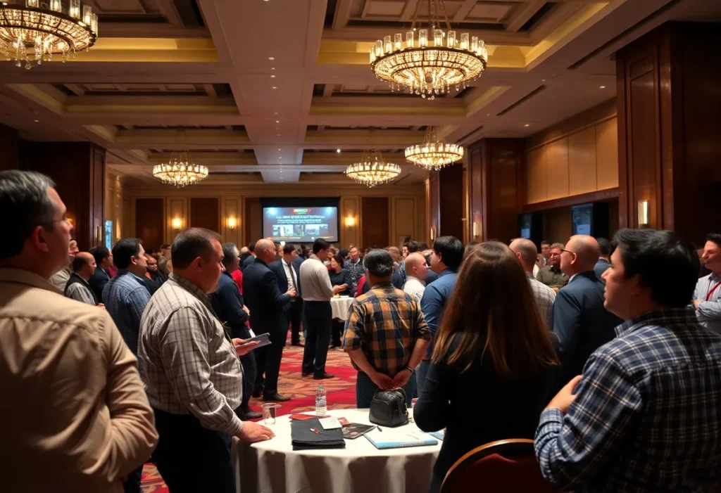 Participants attending the WBA Convention at Caribe Royale Hotel in Orlando.