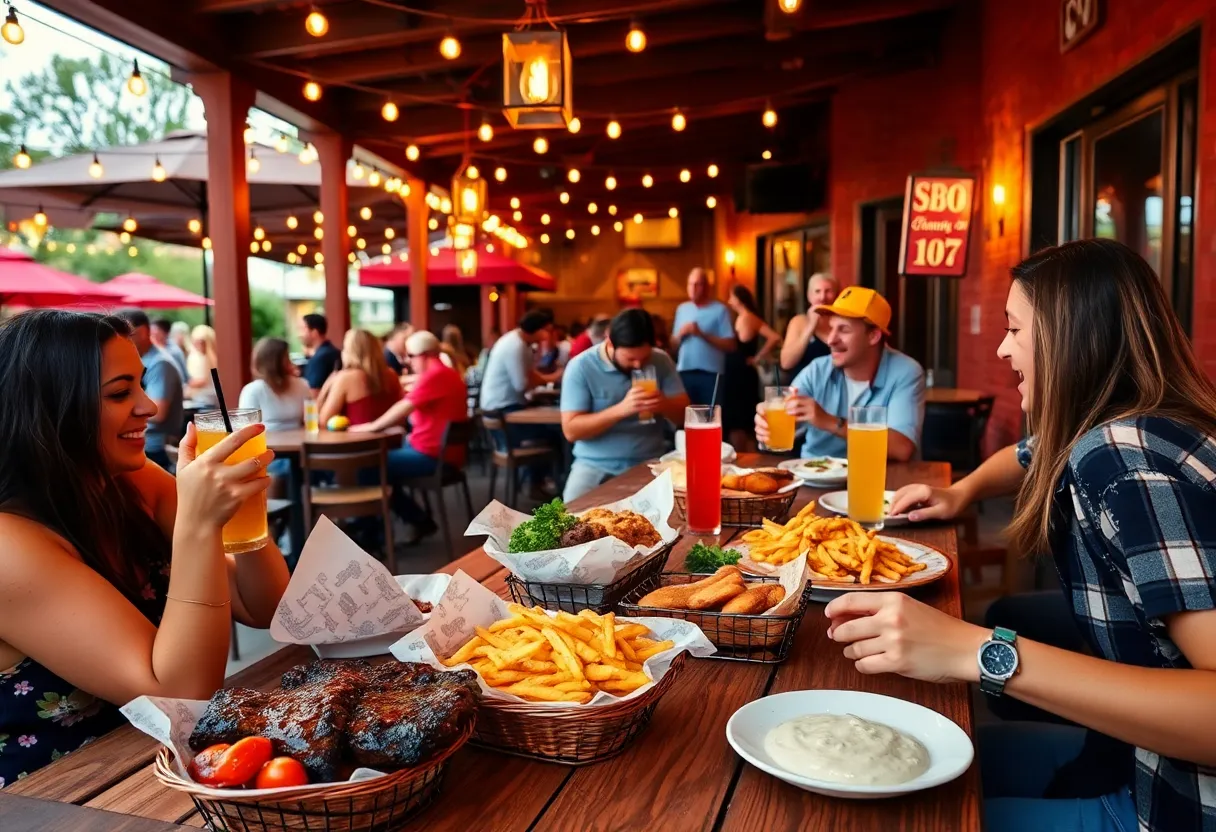 Southern BBQ at Brother Jimmy's in ICON Park, Orlando